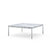 Florence Knoll Low Coffee Table Coffee Tables Knoll Small - 35 x 35 inch Carrara marble, Shiny finish 