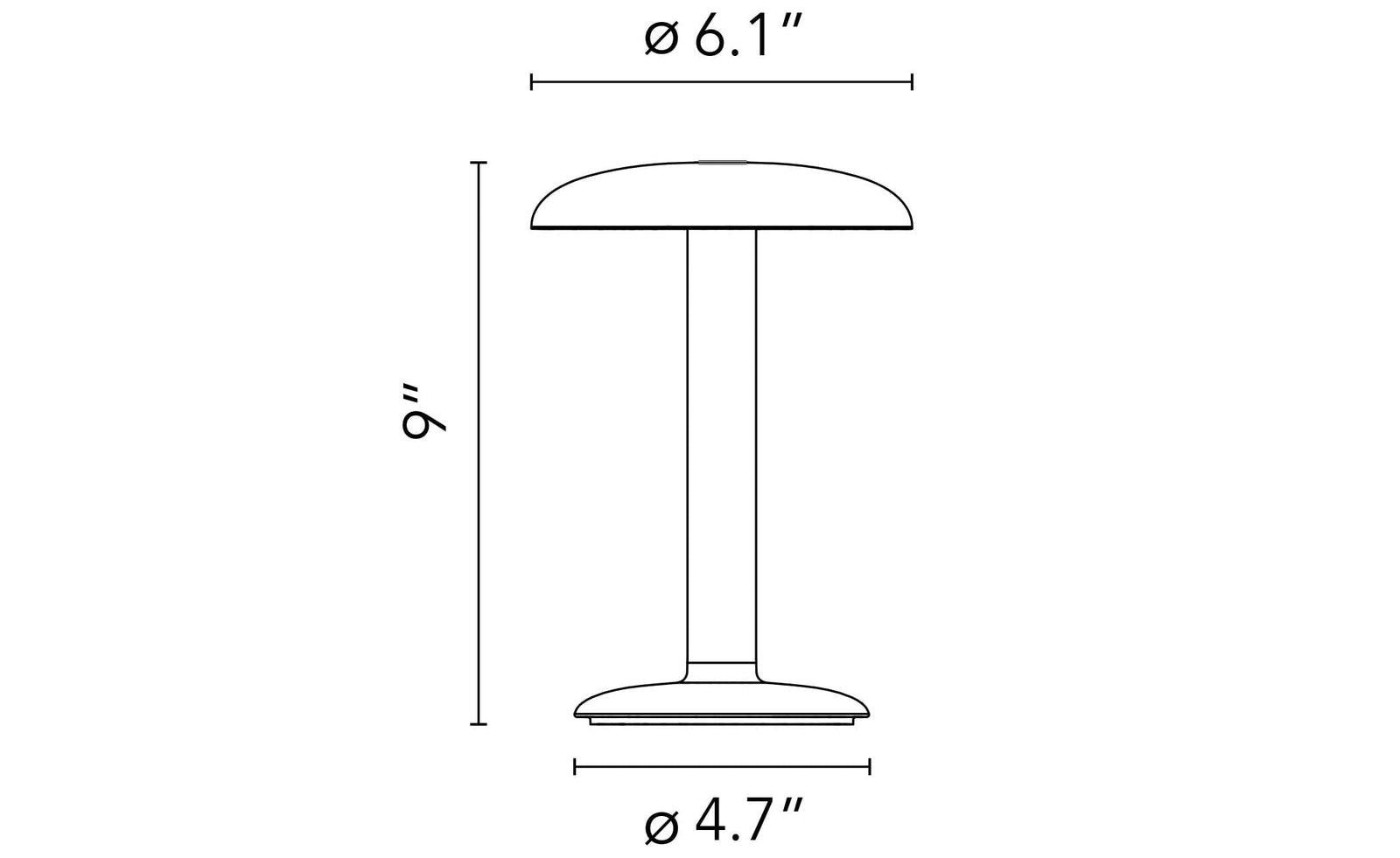 Gustave - Portable LED Table Lamp Table Lamps Flos 