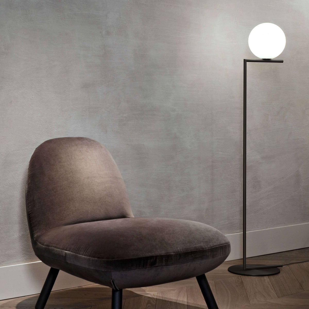 IC F Floor Lamp Floor Lamps Flos 