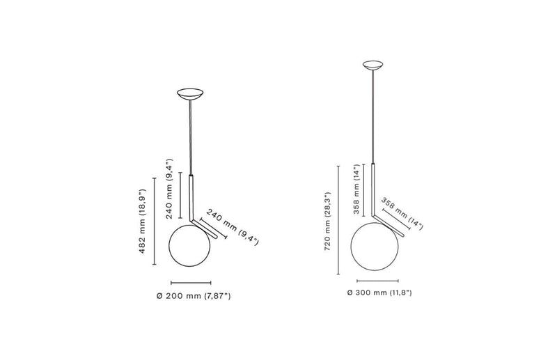 IC S Suspension Lamp suspension lamps Flos 