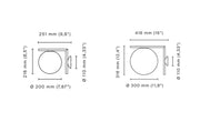IC Wall/Ceiling Light wall / ceiling lamps Flos 