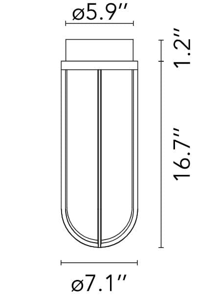 In Vitro Ceiling Outdoor Lighting Outdoor Lighting Flos 