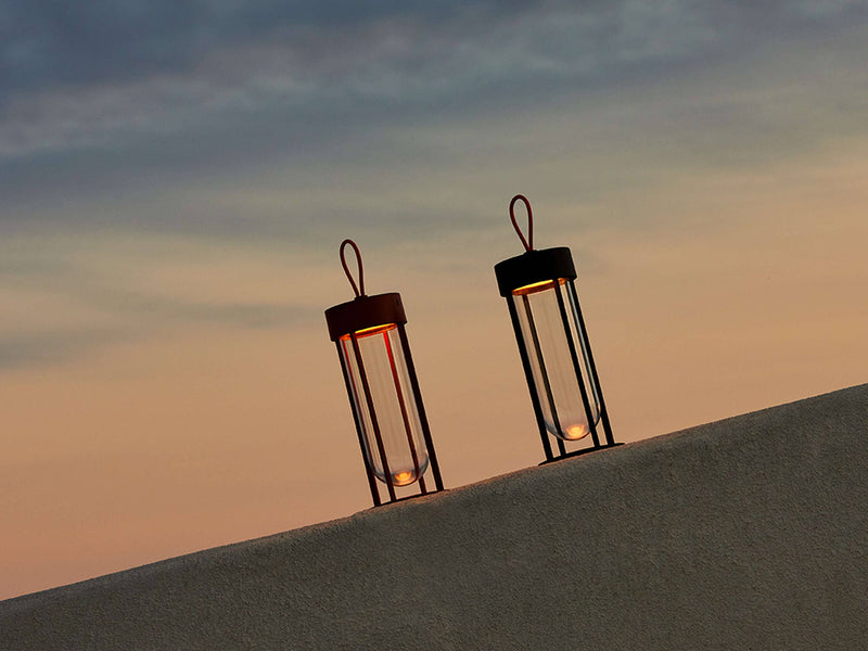 In Vitro Unplugged Portable Lamp Outdoors Flos 