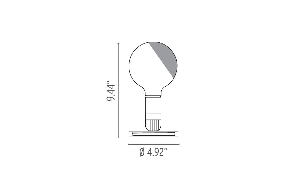 Lampadina LED Table Lamp Table Lamps Flos 