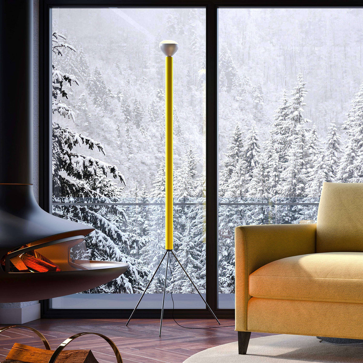 Luminator Floor Lamp Floor Lamps Flos 