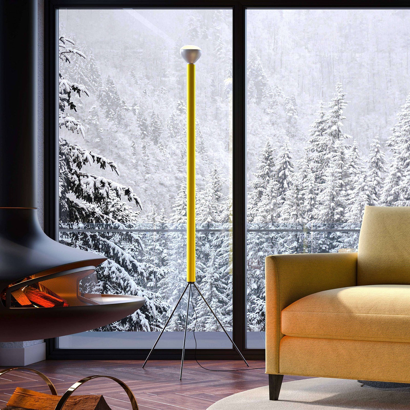Luminator Floor Lamp Floor Lamps Flos 
