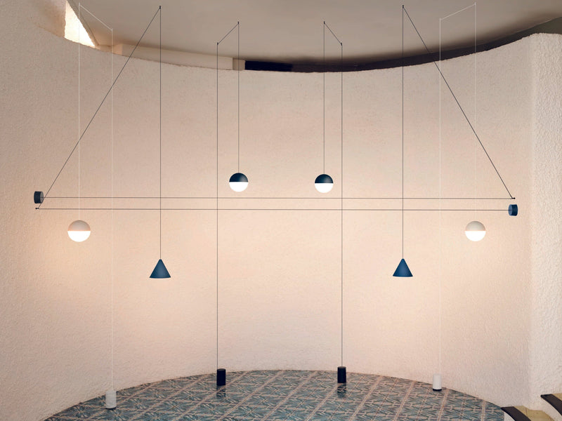 String Light Cone - Set of 2 Wall Lights Flos 