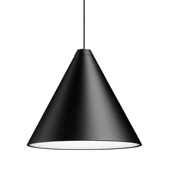 String Light Cone - Set of 2 Wall Lights Flos Black 12mt - Base Casambi App Control