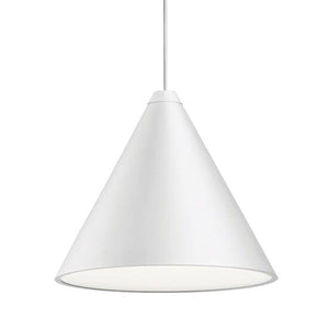 String Light Cone - Single Wall Lights Flos White Soft Touch 12mt - No Canopy