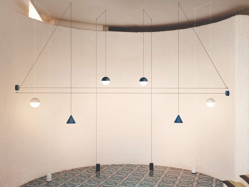 String Light Sphere - Set of 2 Wall Lights Flos 