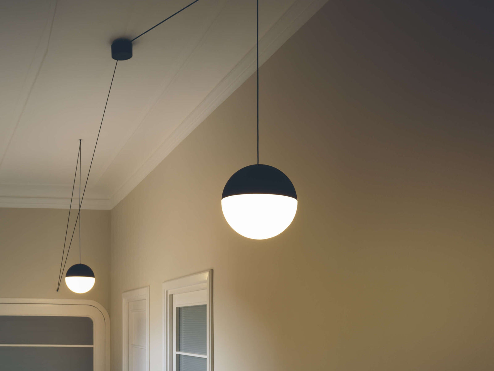 String Light Sphere - Set of 2 Wall Lights Flos 