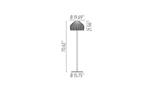 Tatou Floor Lamp Floor Lamps Flos 