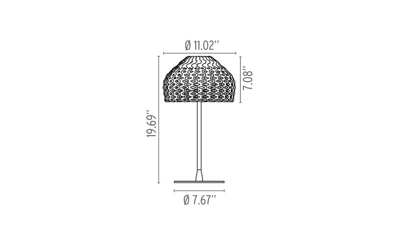 Tatou Table Lamp Table Lamps Flos 