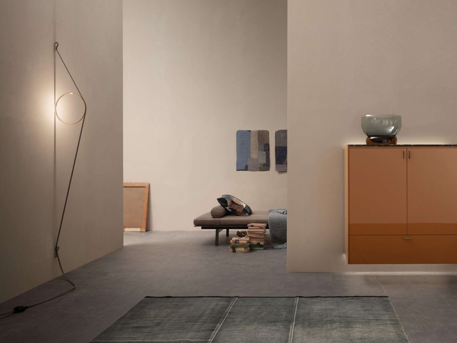 WireRing Wall Sconce Lamp Wall Sconce Flos 