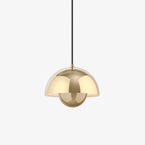 Flowerpot Pendant Lamp VP1 suspension lamps &Tradition Brass Plated 