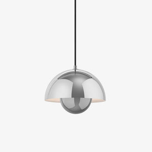 Flowerpot Pendant Lamp VP1 suspension lamps &Tradition Polished Stainless Steel 