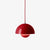 Flowerpot Pendant Lamp VP1 suspension lamps &Tradition Vermillion Red 