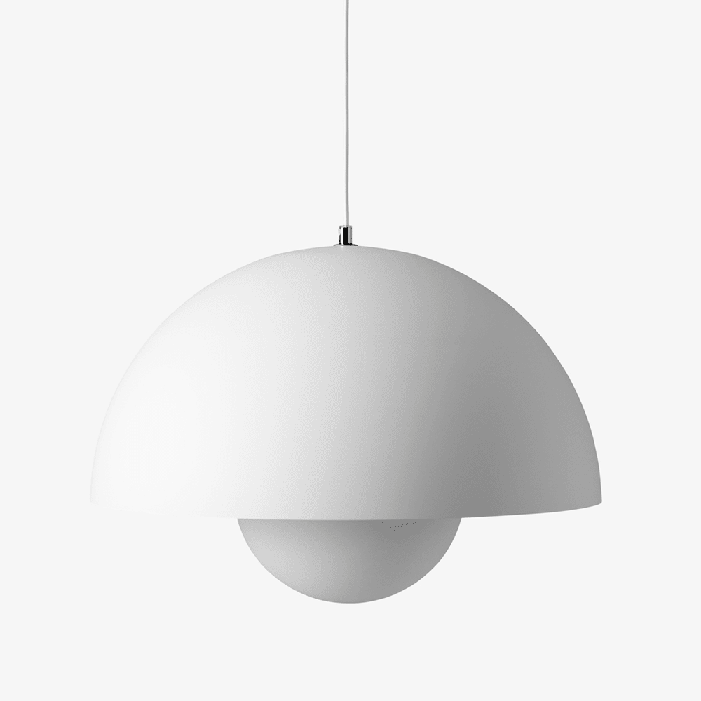 Flowerpot Pendant VP7 Pendant Lights &Tradition Matte White 