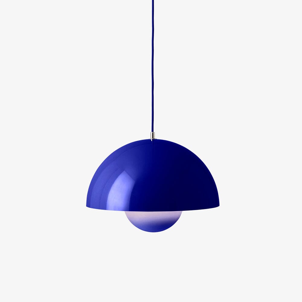 Flowerpot Pendant VP7 Pendant Lights &Tradition Cobalt Blue 