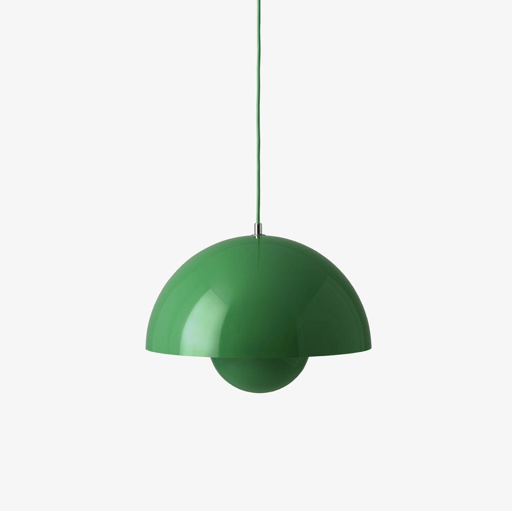 Flowerpot Pendant VP7 Pendant Lights &Tradition Signal Green 