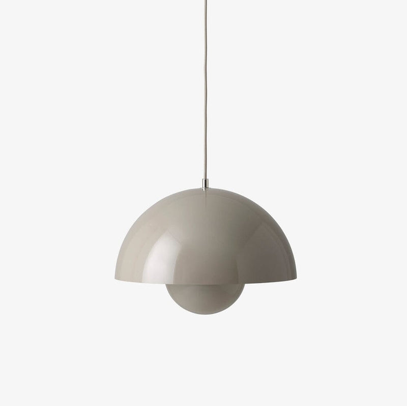 Flowerpot Pendant VP7 Pendant Lights &Tradition Grey Beige 