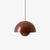 Flowerpot Pendant VP7 Pendant Lights &Tradition Red Brown 