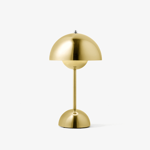 Flowerpot Portable Table Lamp VP9 Table Lamps &Tradition Brass 