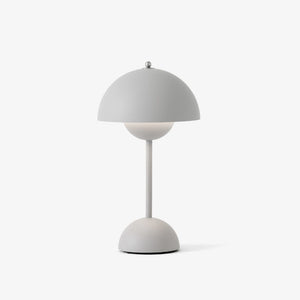 Flowerpot Portable Table Lamp VP9 Table Lamps &Tradition Matte Light Grey 