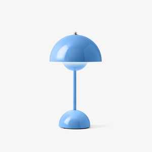 Flowerpot Portable Table Lamp VP9 Table Lamps &Tradition Swim Blue 