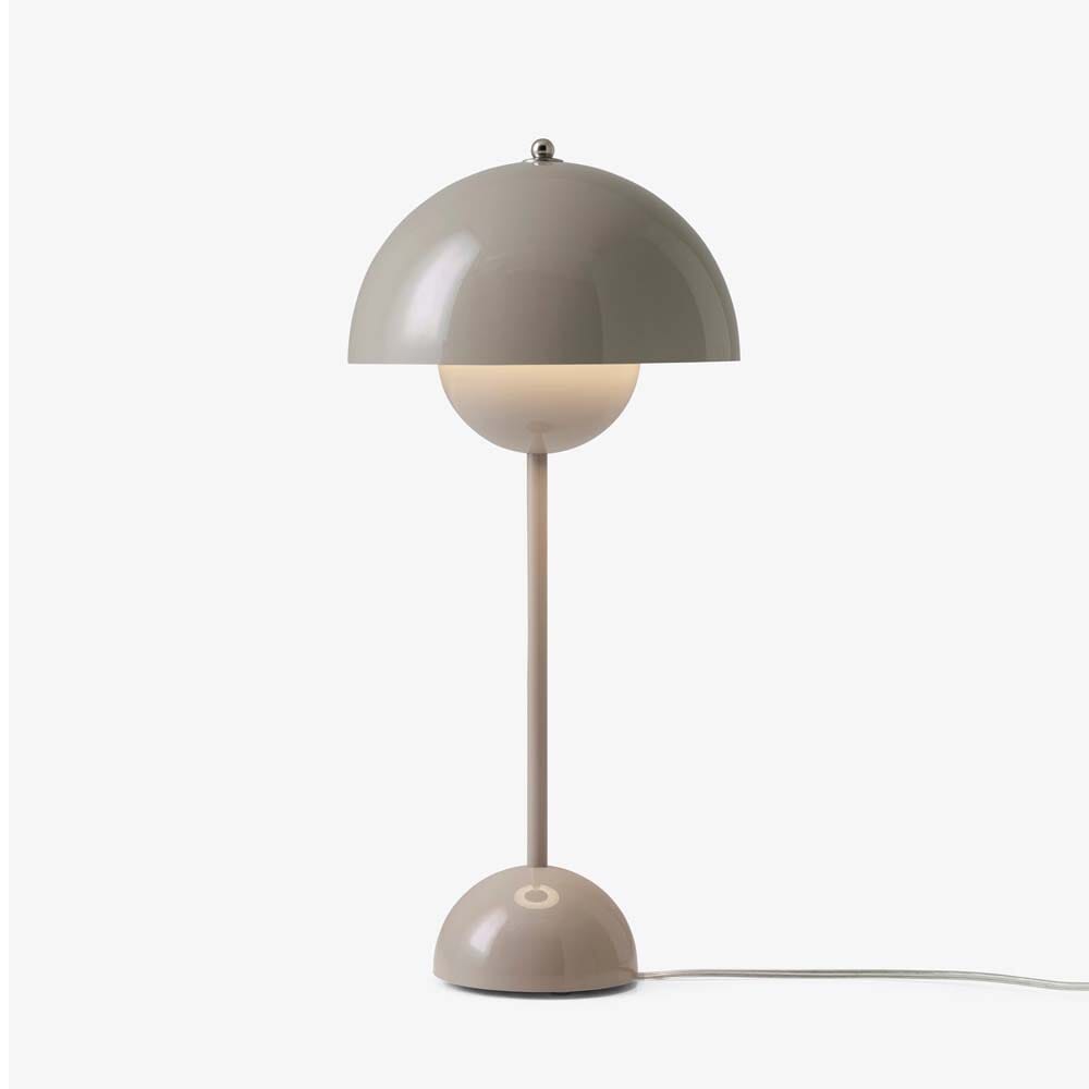 Flowerpot Table Lamp VP3 Table Lamp &amp;Tradition Grey Beige 