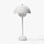 Flowerpot Table Lamp VP3 Table Lamp &Tradition Light Matte Grey 