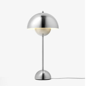 Flowerpot Table Lamp VP3 Table Lamp &Tradition Polished Stainless Steel 