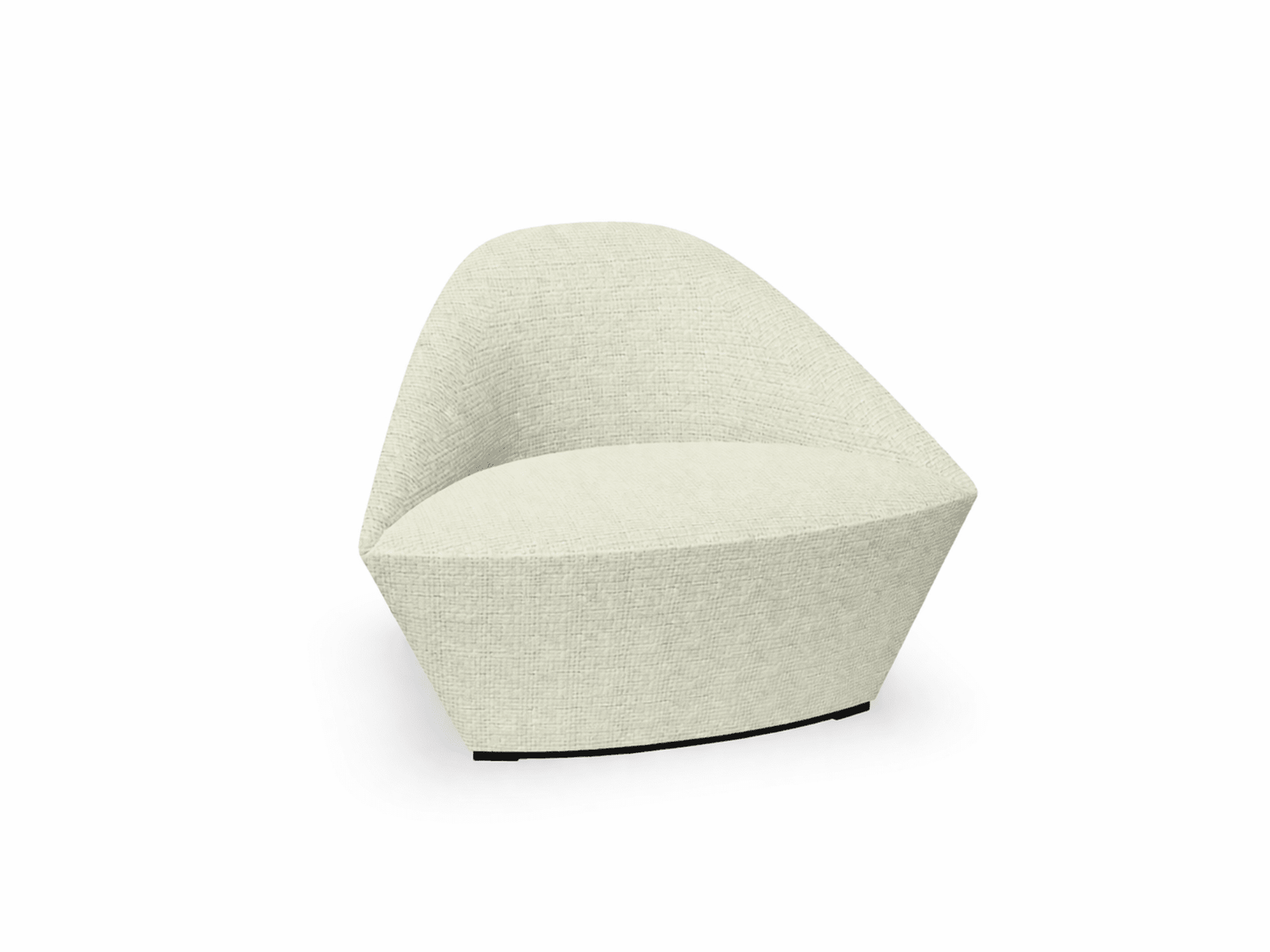 Colina Fully Upholstered Medium Lounge Chair lounge chair Arper 