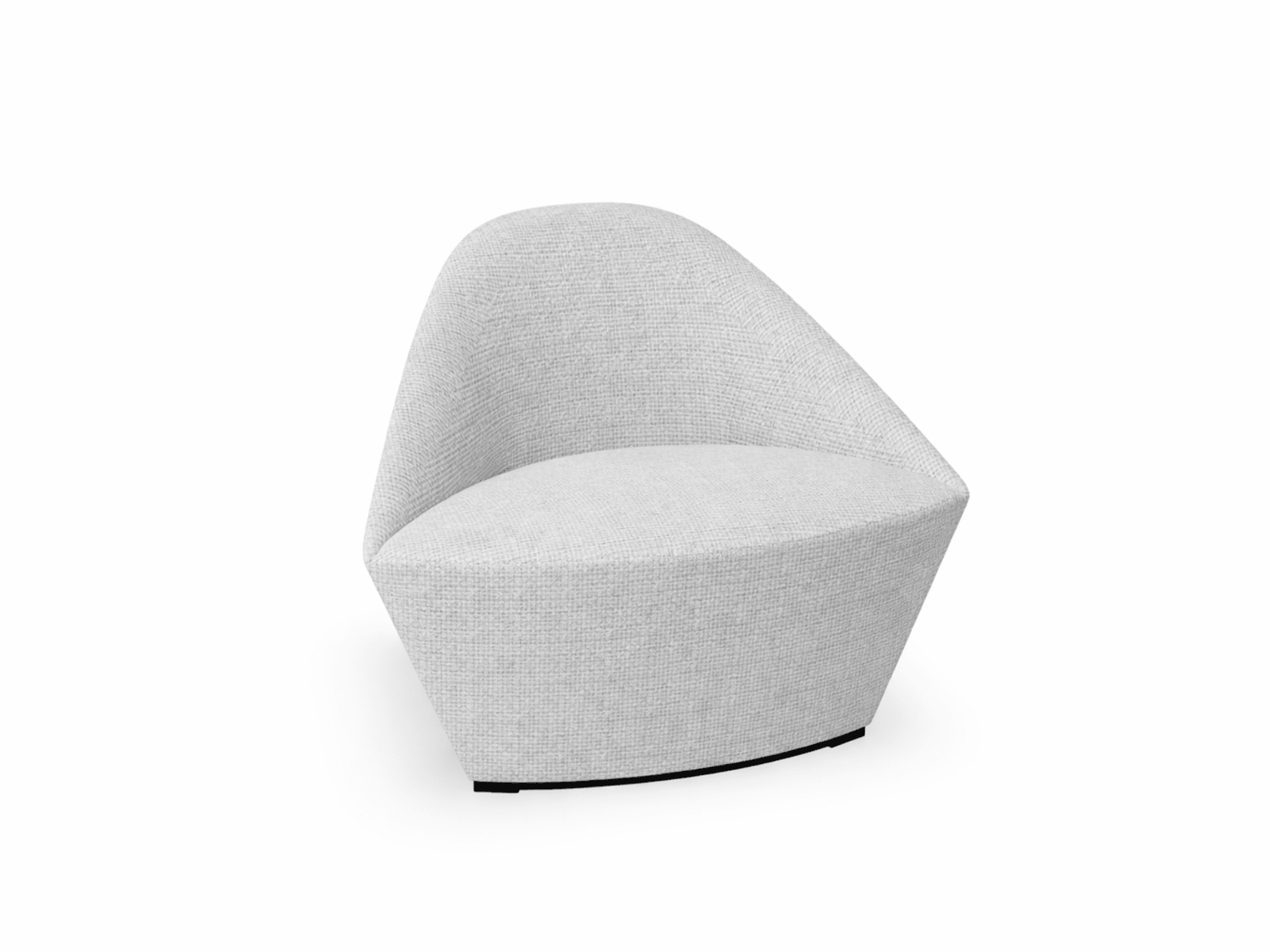 Colina Fully Upholstered Medium Lounge Chair lounge chair Arper 