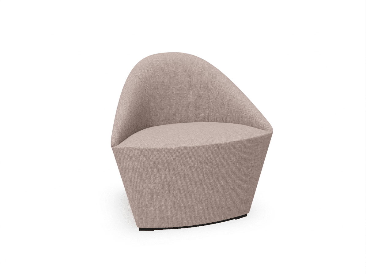 Colina Fully Upholstered Small Lounge Chair lounge chair Arper 