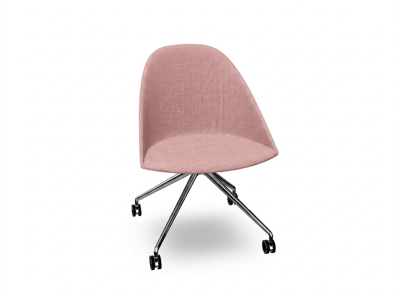 Cila Fully Upholtered Chair With Fixed Trestle Base Chairs Arper 