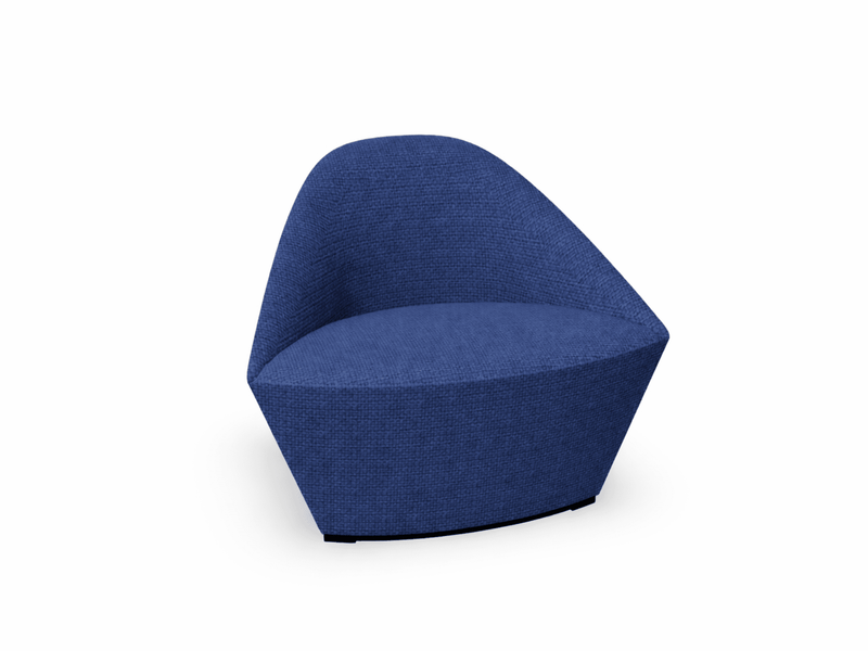 Colina Fully Upholstered Medium Lounge Chair lounge chair Arper 