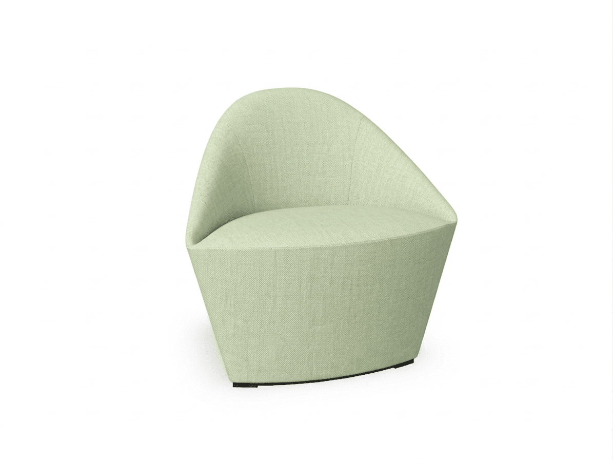 Colina Fully Upholstered Small Lounge Chair lounge chair Arper 