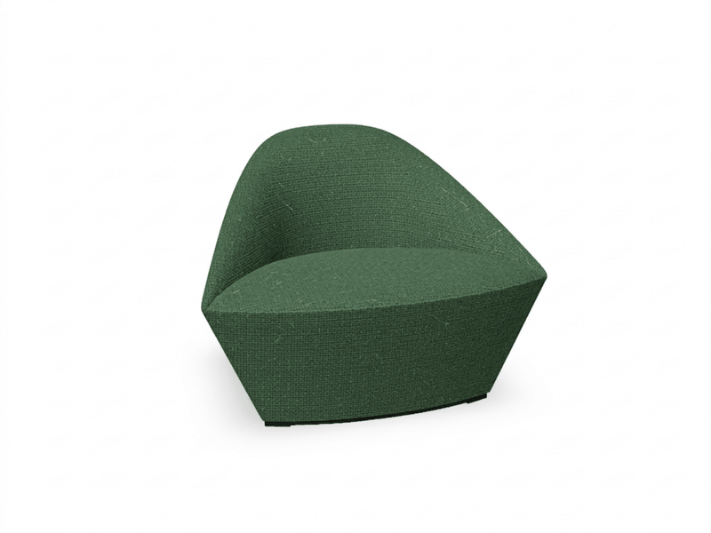 Colina Fully Upholstered Medium Lounge Chair lounge chair Arper 