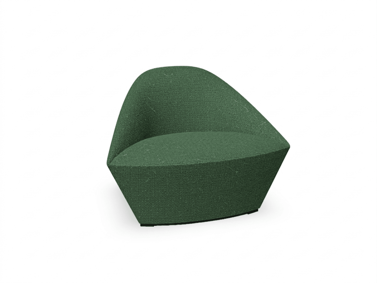 Colina Fully Upholstered Medium Lounge Chair lounge chair Arper 