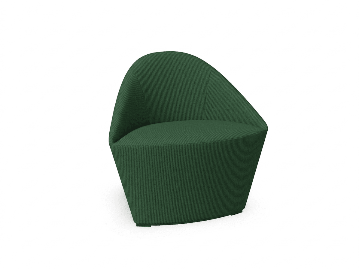 Colina Fully Upholstered Small Lounge Chair lounge chair Arper 
