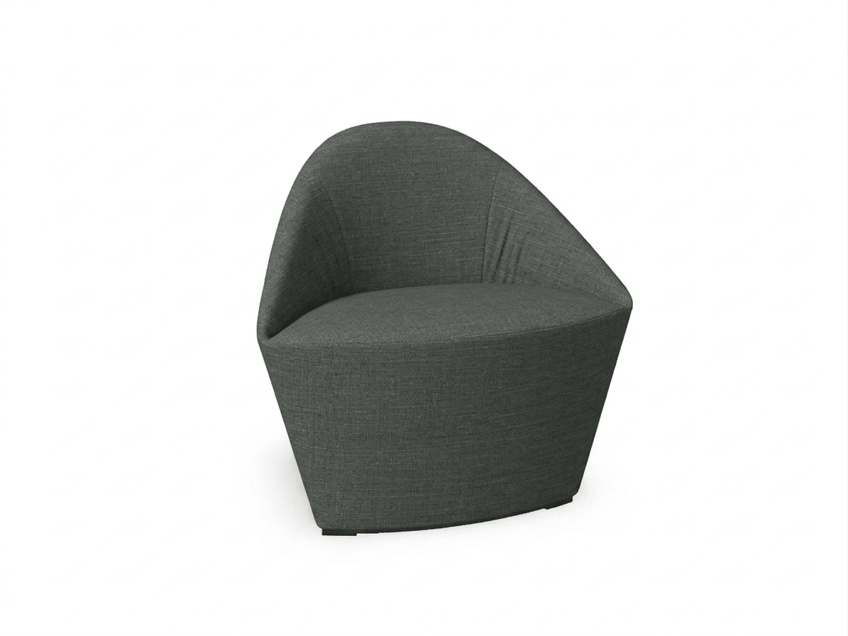 Colina Fully Upholstered Small Lounge Chair lounge chair Arper 