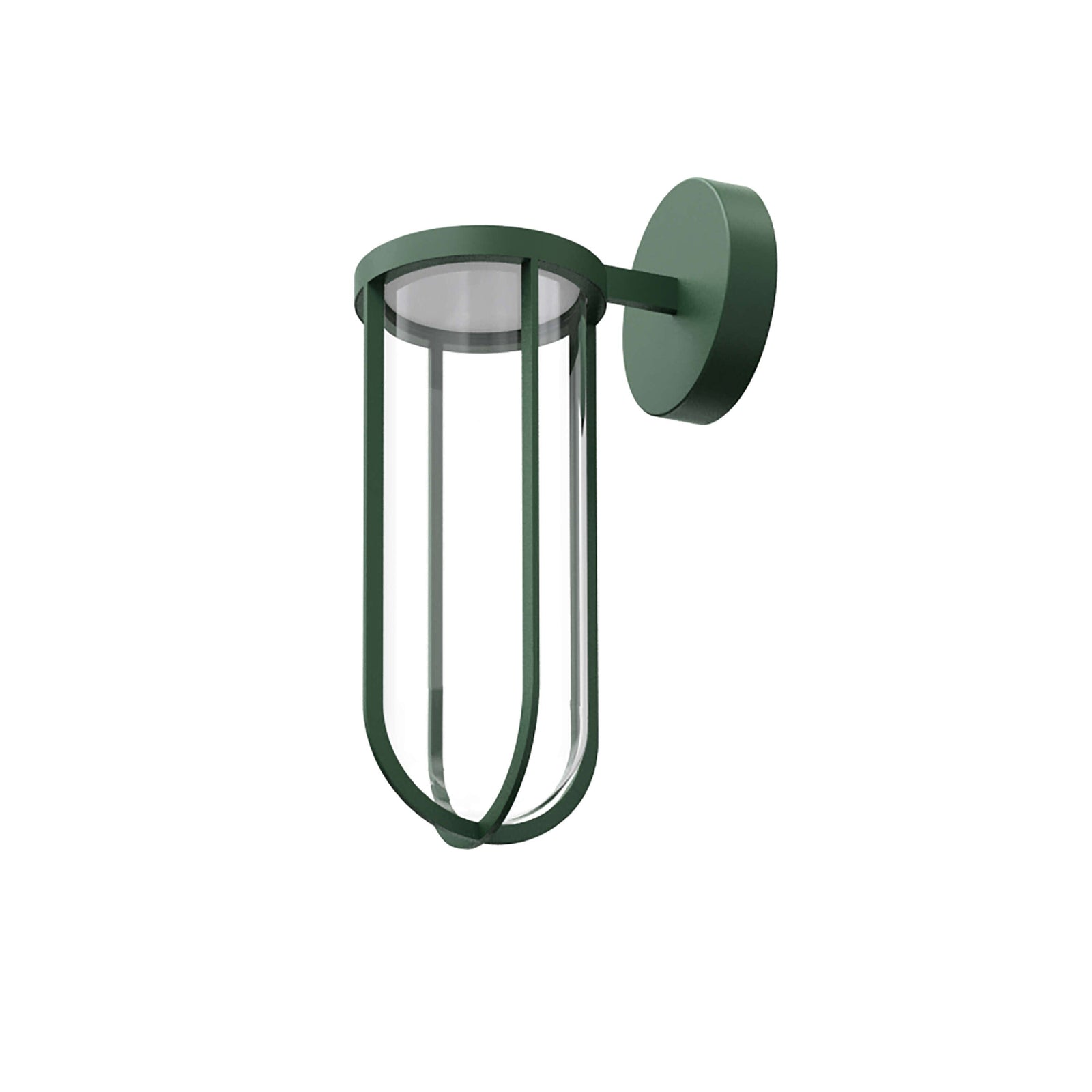 In Vitro Wall Sconce Outdoor Lighting Outdoor Lighting Flos Forest Green 2700K 1-10V Dimmer