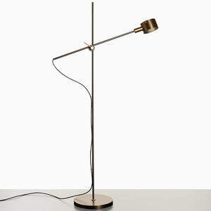 G.O. Floor Lamp Table Lamps Oluce Anodic Bronze 