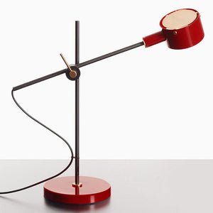 G.O. Table Lamp Table Lamps Oluce Scarlet Red 