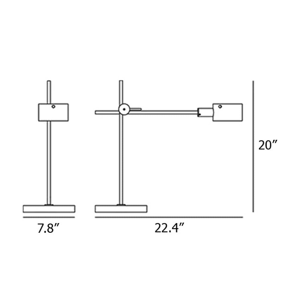 G.O. Table Lamp Table Lamps Oluce 