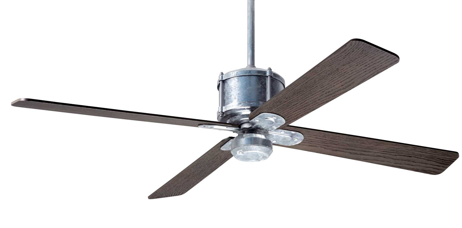 Industry DC Ceiling Fan Ceiling Fans Modern Fan Co Galvanized Graywash Wall Control Without Light