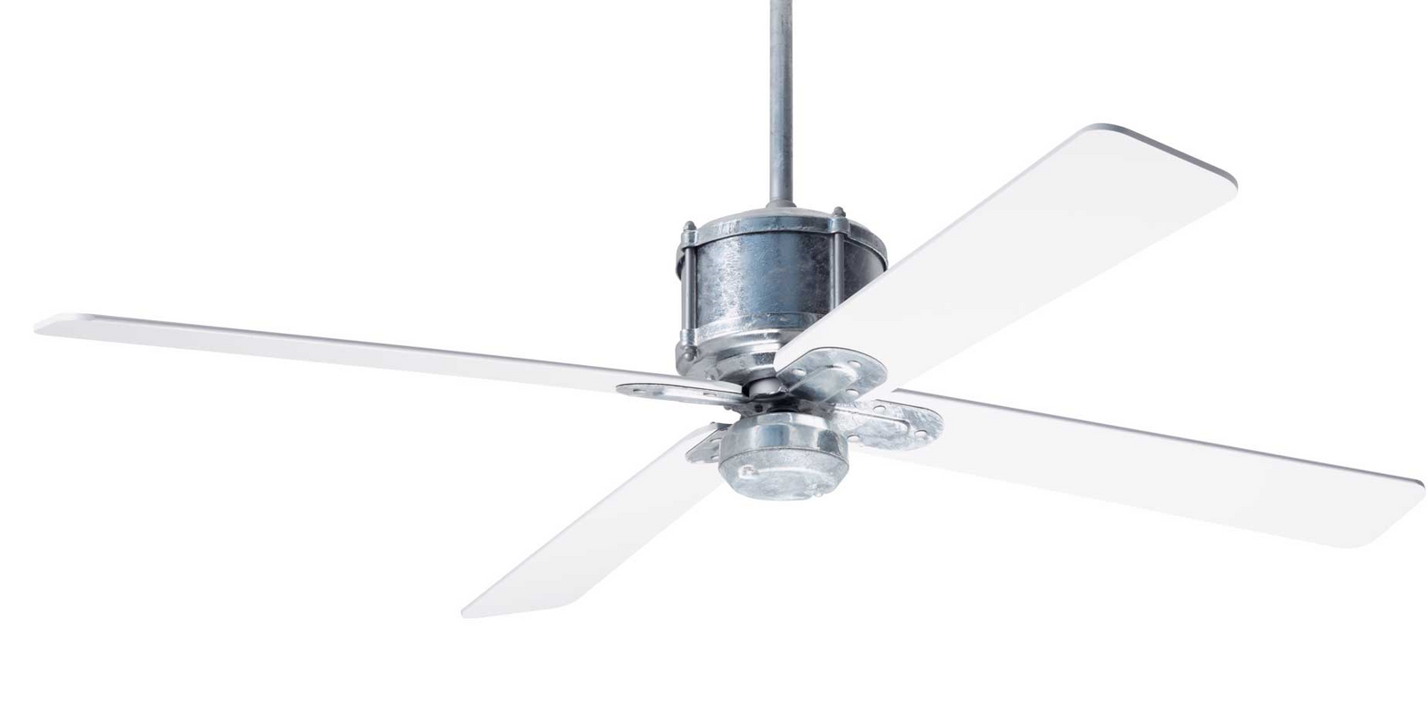 Industry DC Ceiling Fan Ceiling Fans Modern Fan Co Galvanized White Wall Control Without Light