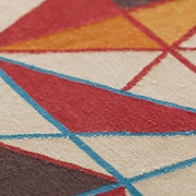 Hexa Orange Rug Rug Gan 