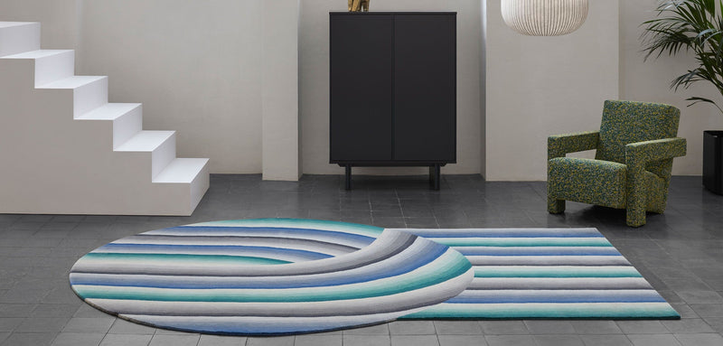 Mirage Round Rug Rug Gan 